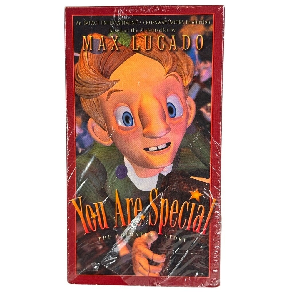 Max Lucado You Are Special The Animated Story VHS 1997